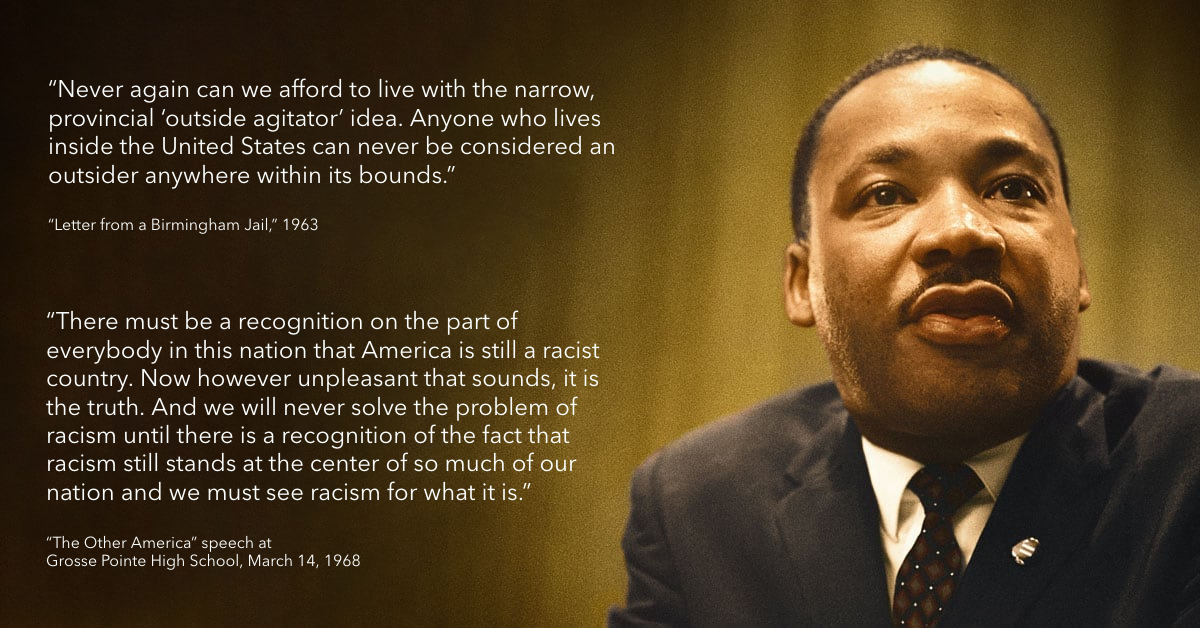 Martin Luther King's more radical and revolutionary quotes